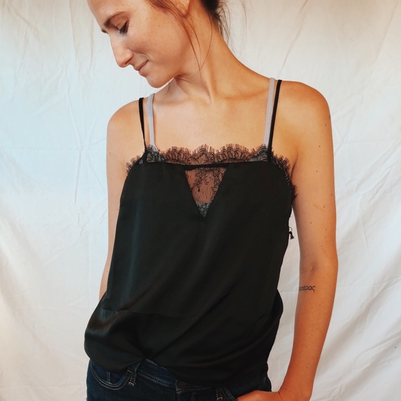 Forever 21 Tops - Forever 21 Black Lingerie Top